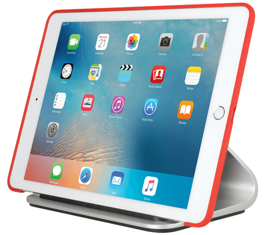 Die iPad-Pro-Ladestation Logi Base (Bild: Logitech)